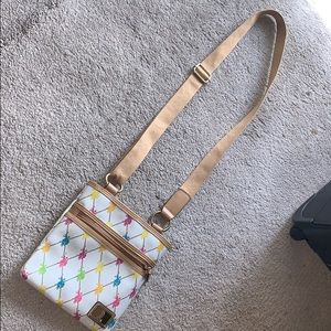 Leather U. S. Polo cross body purse